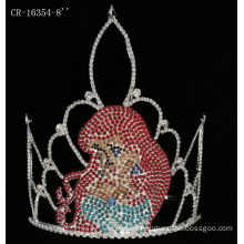 Princess Red Hair Queen Pageant Crown Tiara